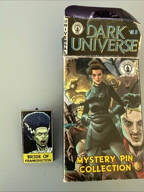 Dark Universe Mystery Pin Collection - Bride of Frankenstein Enamel Pin